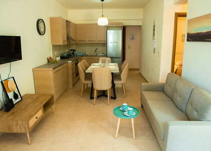 Eukalyptos 3bd With Yard In Chersonisos Апартаменти *